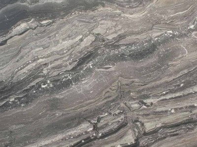 подоконник из черного мрамора с волнистыми прожилками на заказ