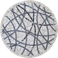 Панно Линии МПП-1 Бежевий фон d 600 мм