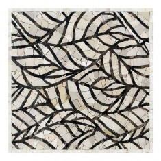 Панно Листья МПП-1 Beige 610х610 мм