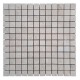 Мраморная мозаика, бежевая, 23x23x6 мм. матовая, негалтованная. Мрамор Victoria Beige. МКР-2СН 