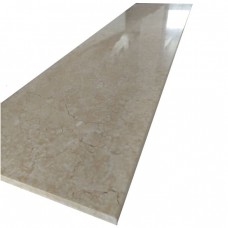 Мраморный подоконник бежевого цвета 1200х300х20 мм. Беж МБ